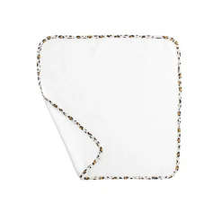 Sauthon                    Matelas à Langer Plus Serviette Éponge Leopard    Ecru/Noir/Caramel