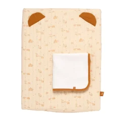 Sauthon                    Matelas à langer plus serviette éponge Orsino    Beige