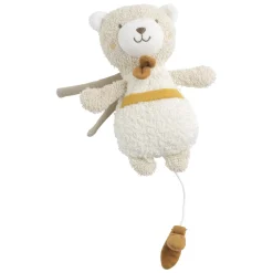Sauthon                    Mini Musical Petit Soleil    Beige Chiné/Ocre/Caramel
