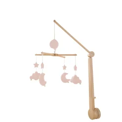 Sauthon                    Mobile musical Uni Petale    Rose