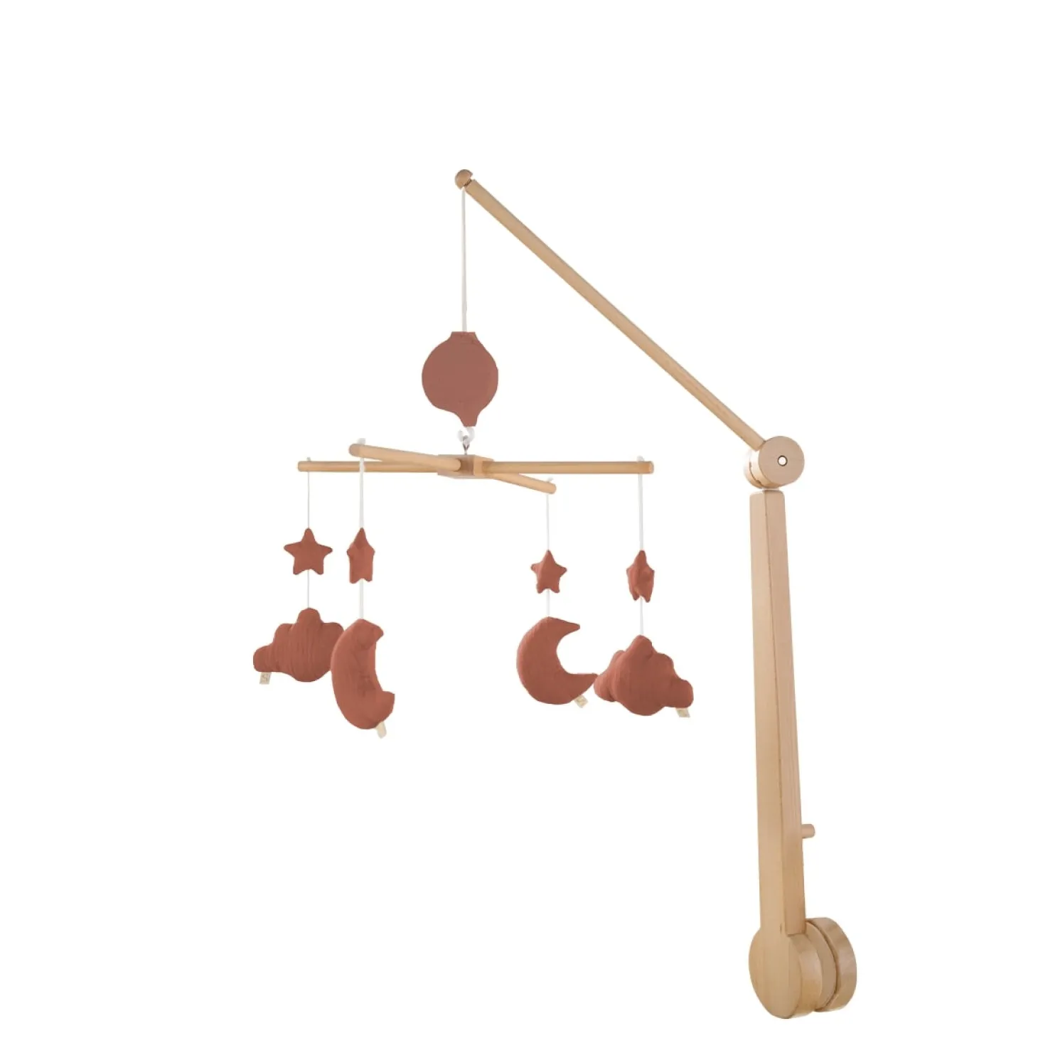 Sauthon Mobile musical Uni Terracotta Rouge