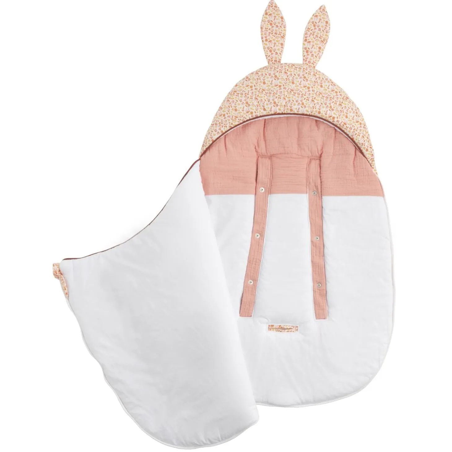Sauthon Nid d'ange 5 attaches Esmee Rose