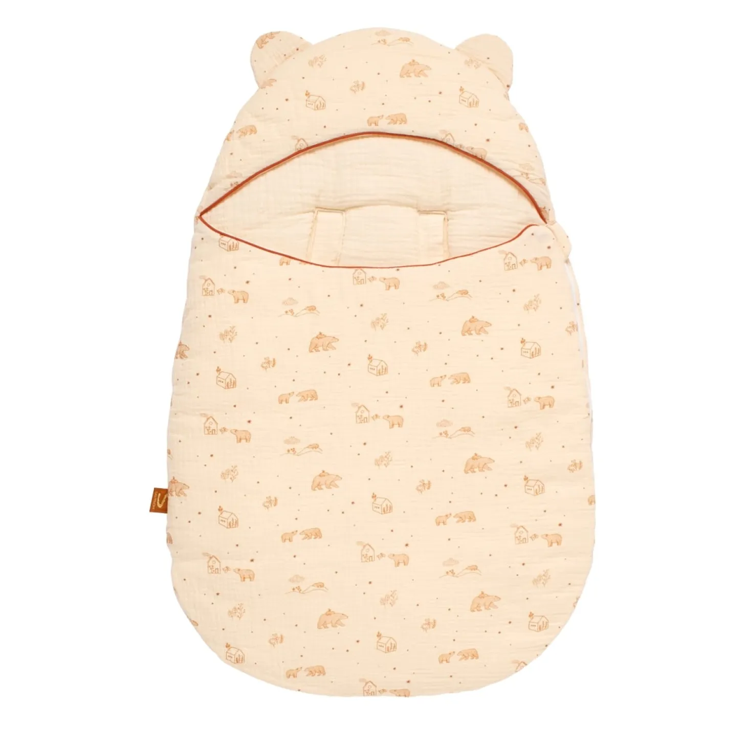 Sauthon Nid d'ange 5 attaches Orsino Beige 0-6 mois