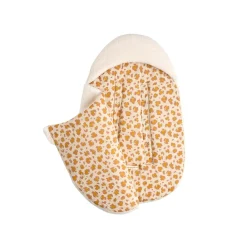 Sauthon Nid d’ange 5 attaches Petit Chou Ecru/Caramel 0-6 mois