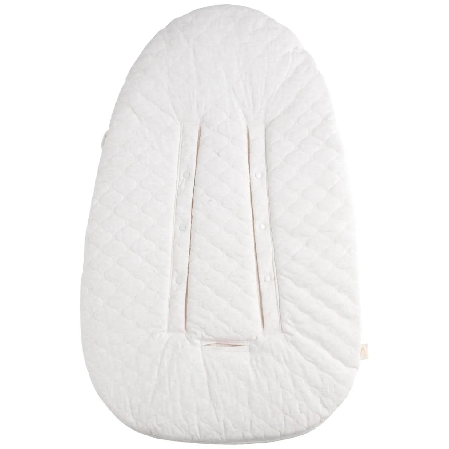 Sauthon Nid d'ange 5 Attaches Petit Nuage Beige Chiné/Bleu Orage 0-6 mois