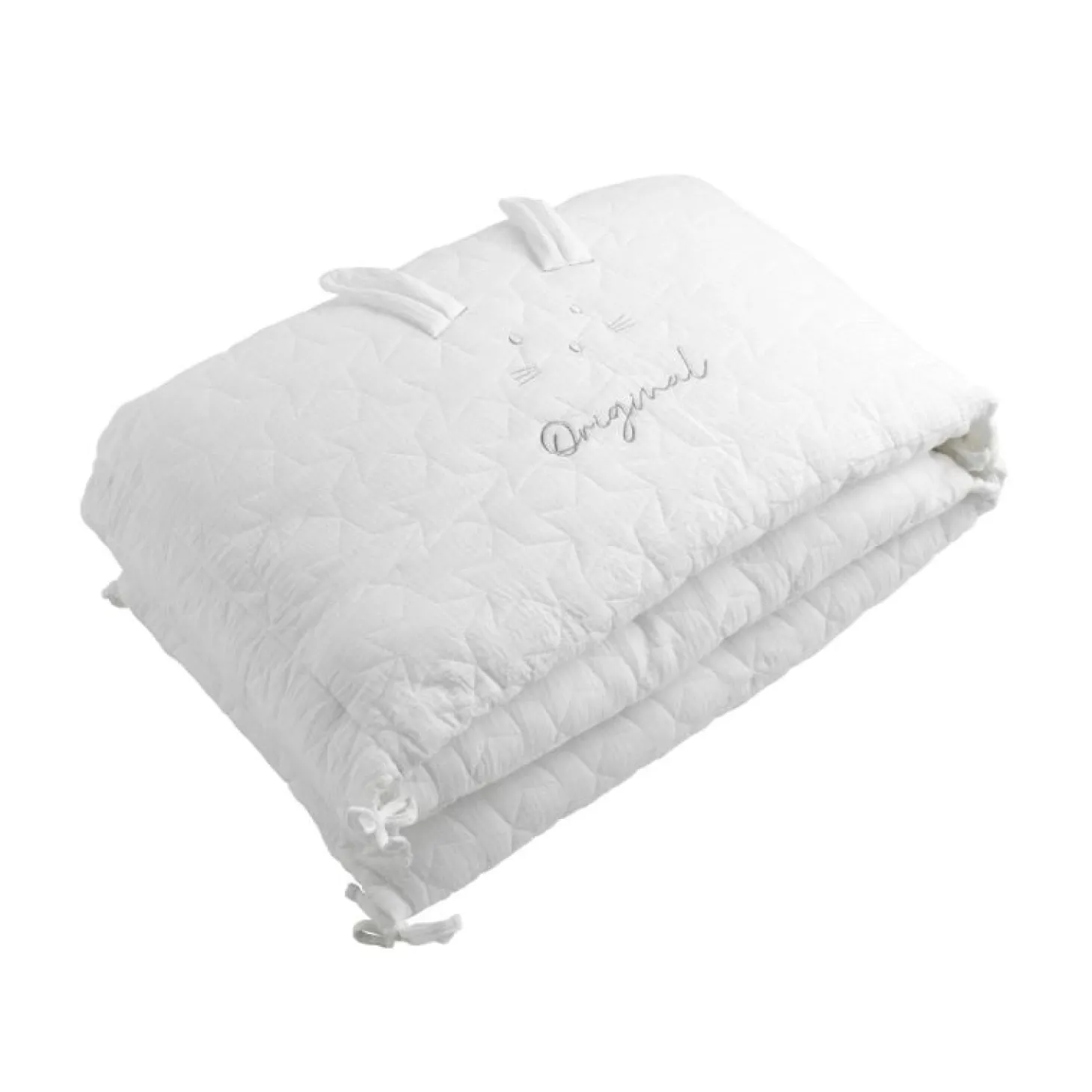 Sauthon Original Tour de lit Blanc Cristal