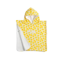 Sauthon                    Poncho de Bain Citron Pop    Jaune / Vanille