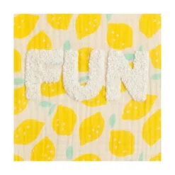 Sauthon                    Poncho de Bain Citron Pop    Jaune / Vanille