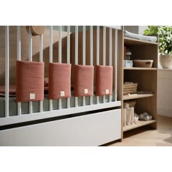 Sauthon 8 Protections de barreaux Uni Terracotta Rouge