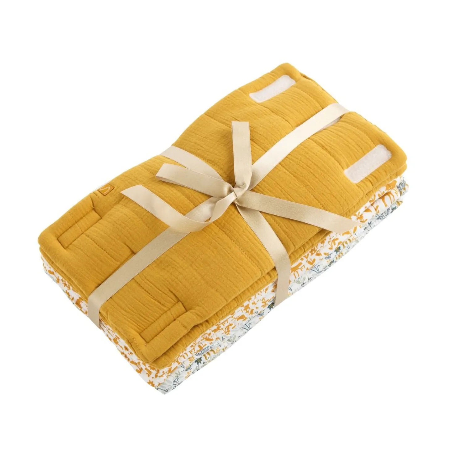 Sauthon 8 protections de barreaux Promenons nous Jaune Topaze