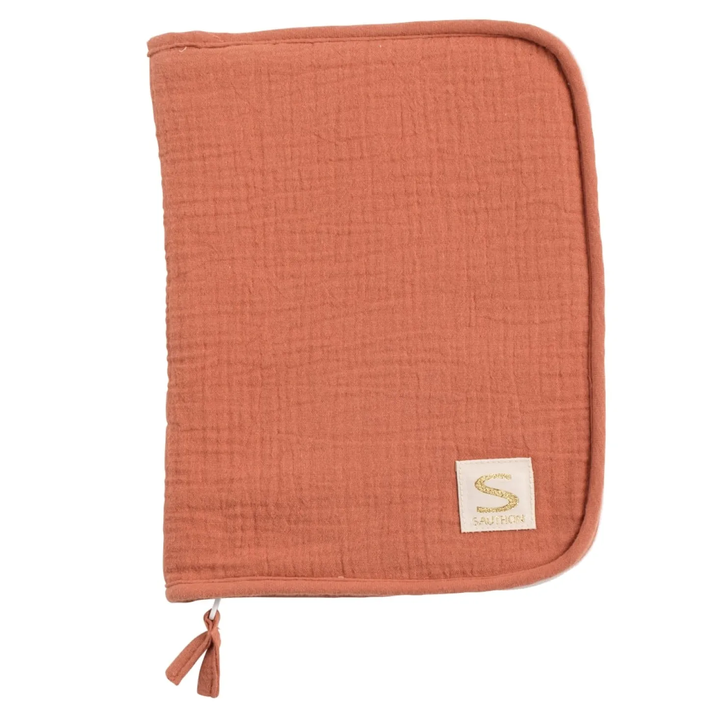 Sauthon Protege carnet de sante Uni Terracotta Rouge