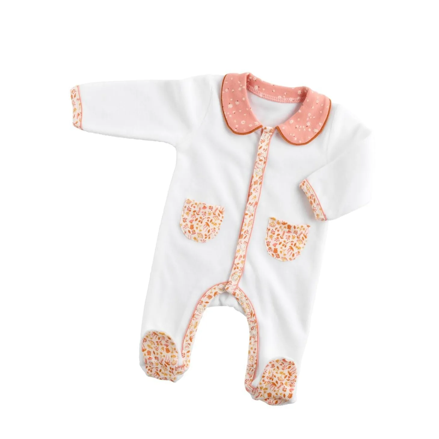 Sauthon Pyjama avec col motif floral Esmee Fille