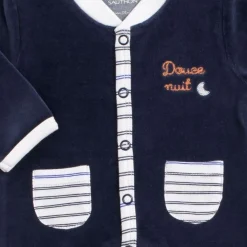 Sauthon Pyjama Baby Sailor Bleu Naissance