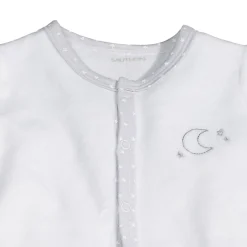 Sauthon                    Pyjama velours blanc-lune Celeste    3 mois