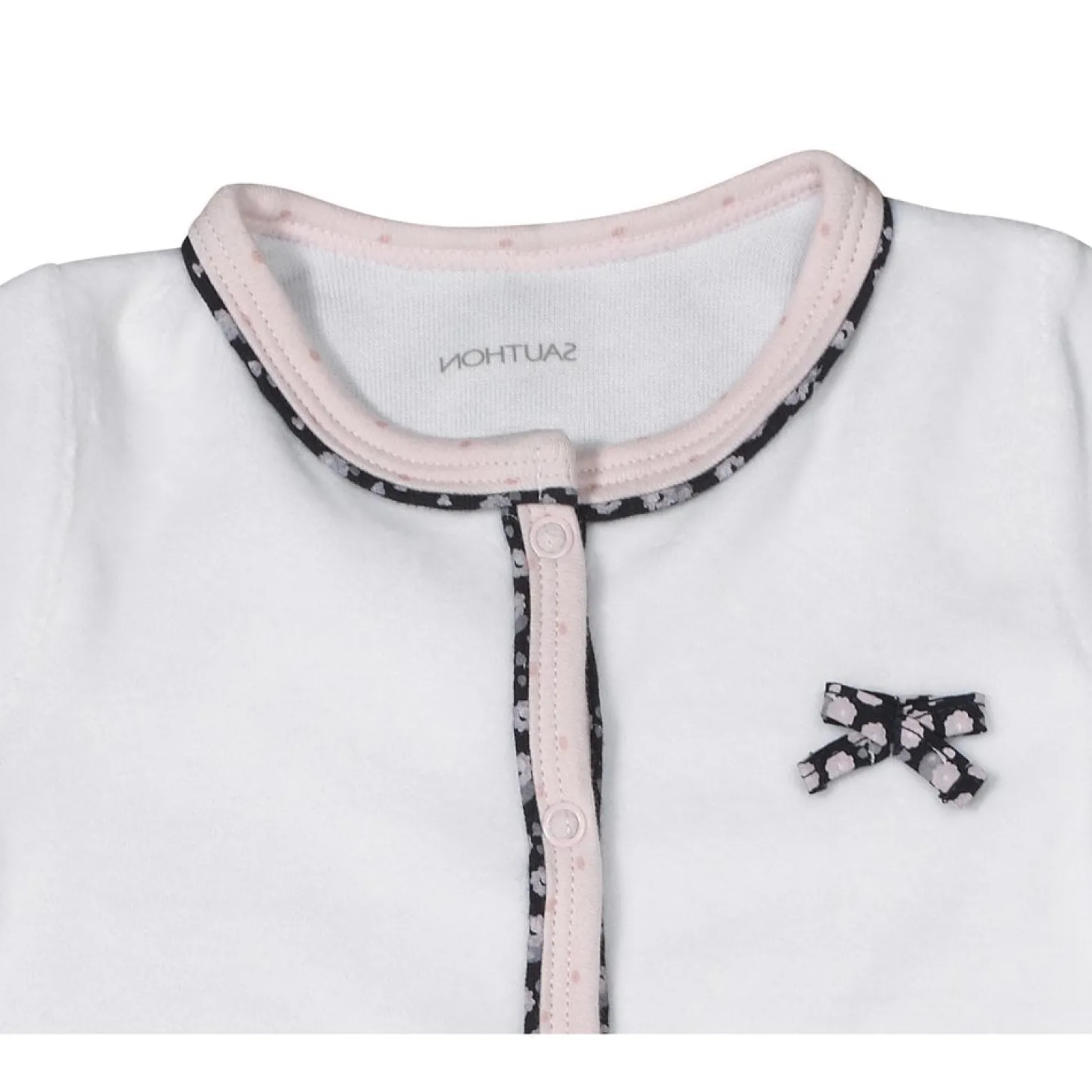 Sauthon Pyjama Velours Miss Fleur De Lune Mixte