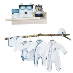 Sauthon Pyjama velours New Lazare Garçon Naissance