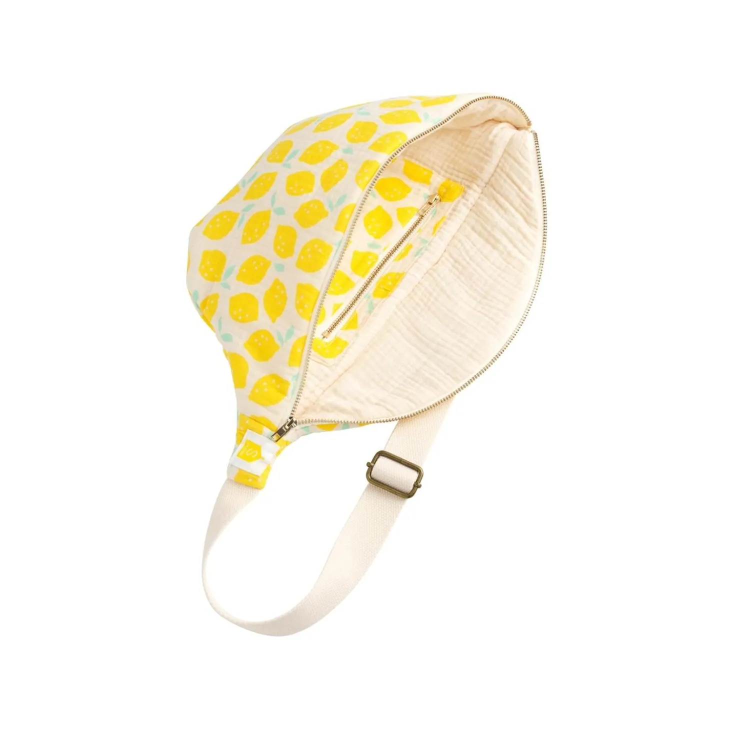 Sauthon Sac Banane Adulte Citron Pop Jaune / Vanille