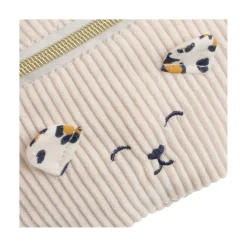 Sauthon                    Sac Banane Enfant Léopard    Ecru/Noir/Caramel
