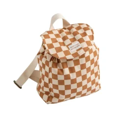 Sauthon                    Sac à dos Enfant Damier Petit Chou    Ecru/Caramel            0 - 4 ans