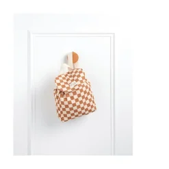 Sauthon                    Sac à dos Enfant Damier Petit Chou    Ecru/Caramel            0 - 4 ans