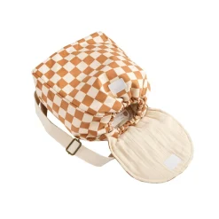 Sauthon                    Sac à dos Enfant Damier Petit Chou    Ecru/Caramel            0 - 4 ans