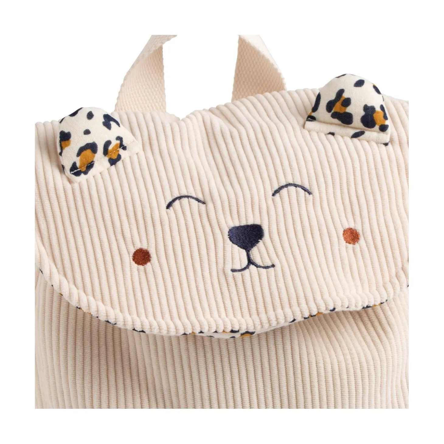 Sauthon Sac à dos Enfant Leopard Ecru/Noir/Caramel 0 - 4 ans