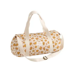 Sauthon                    Sac Polochon Enfant Petit Chou    Ecru/Caramel/Vieux Rose