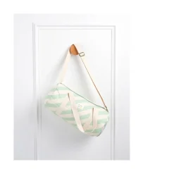 Sauthon Sac Polochon Pop Vert Menthe / Vanille
