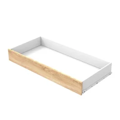 Sauthon Tiroir de lit Azur Chêne Doré - Blanc 60x120 cm