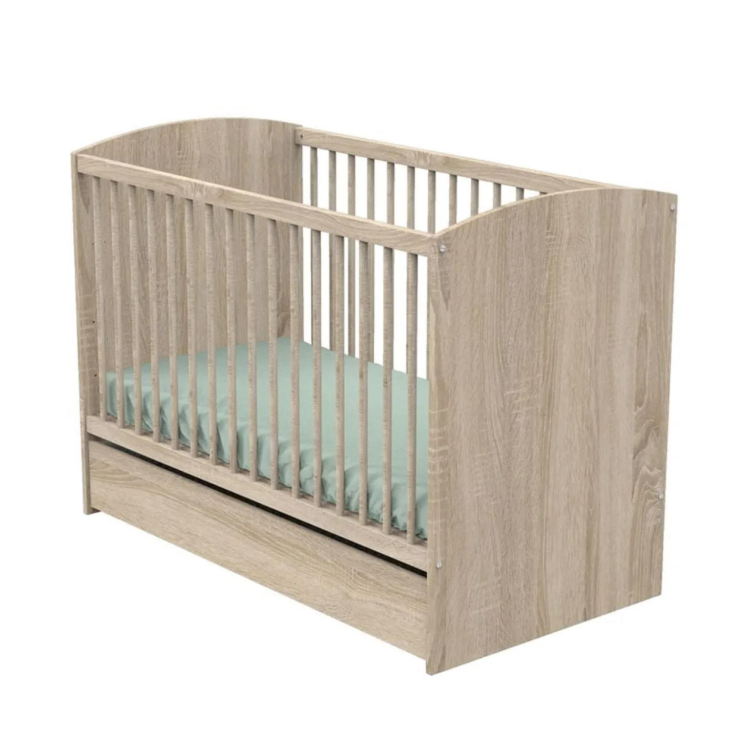 Sauthon Tiroir pour lit Access Chêne Doré 60x120 cm