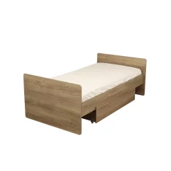 Sauthon Tiroir Sur Roulettes pour lit combiné Mokka Chêne Mokka
