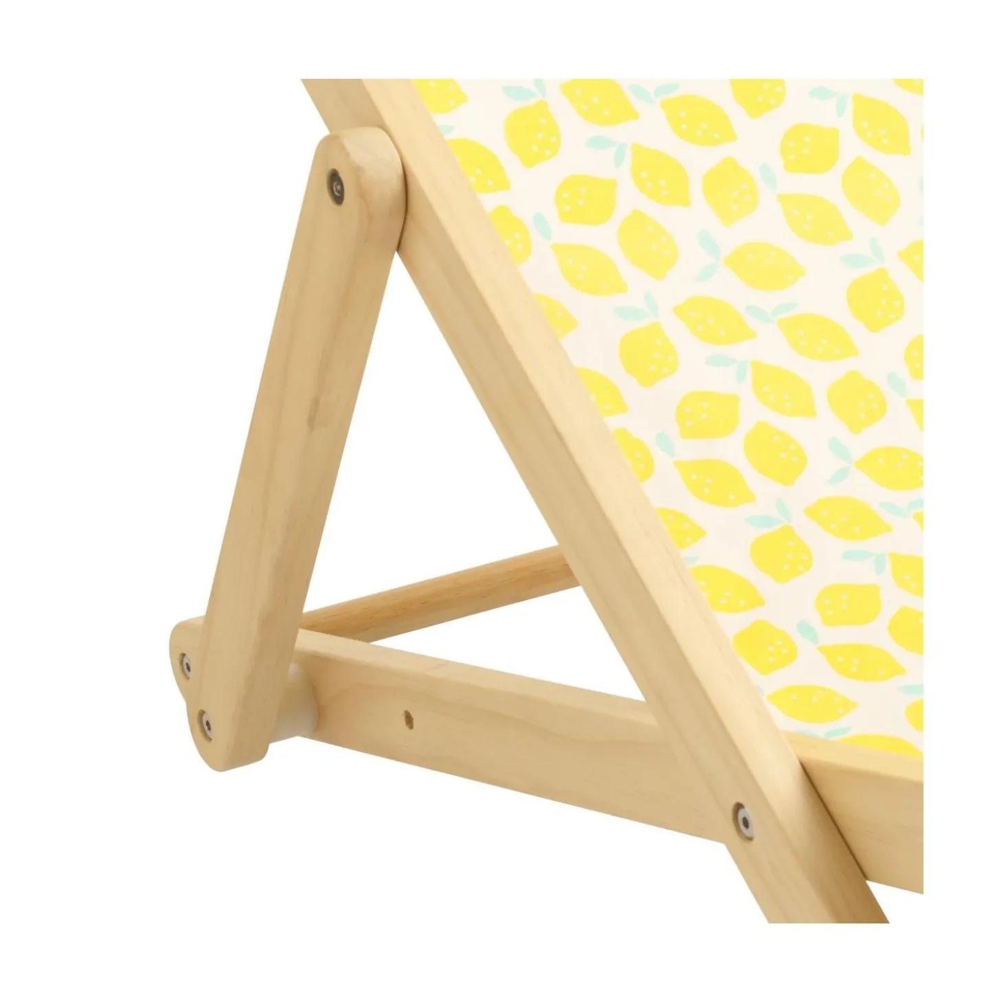 Sauthon Transat Enfant Citron Pop Jaune / Vanille