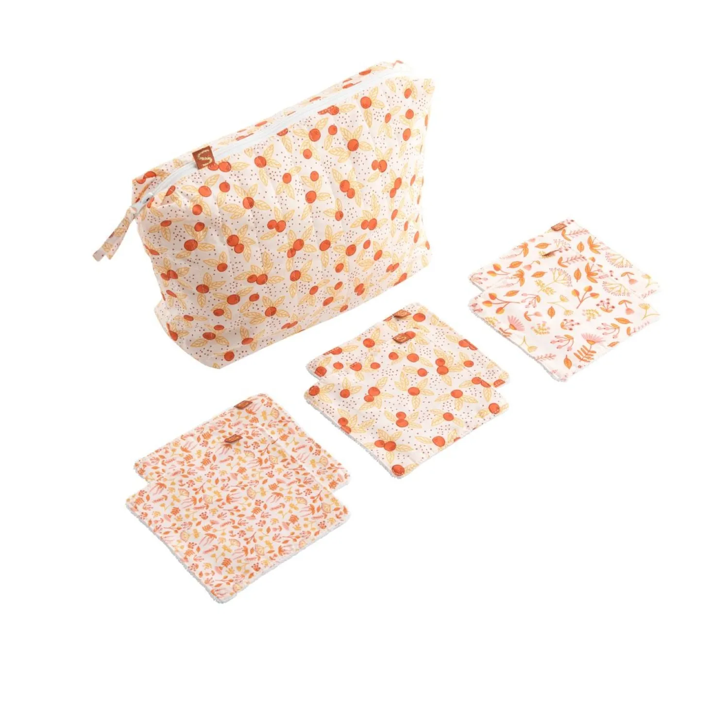 Sauthon Trousse de toilette avec carré éponge Esmee Rose
