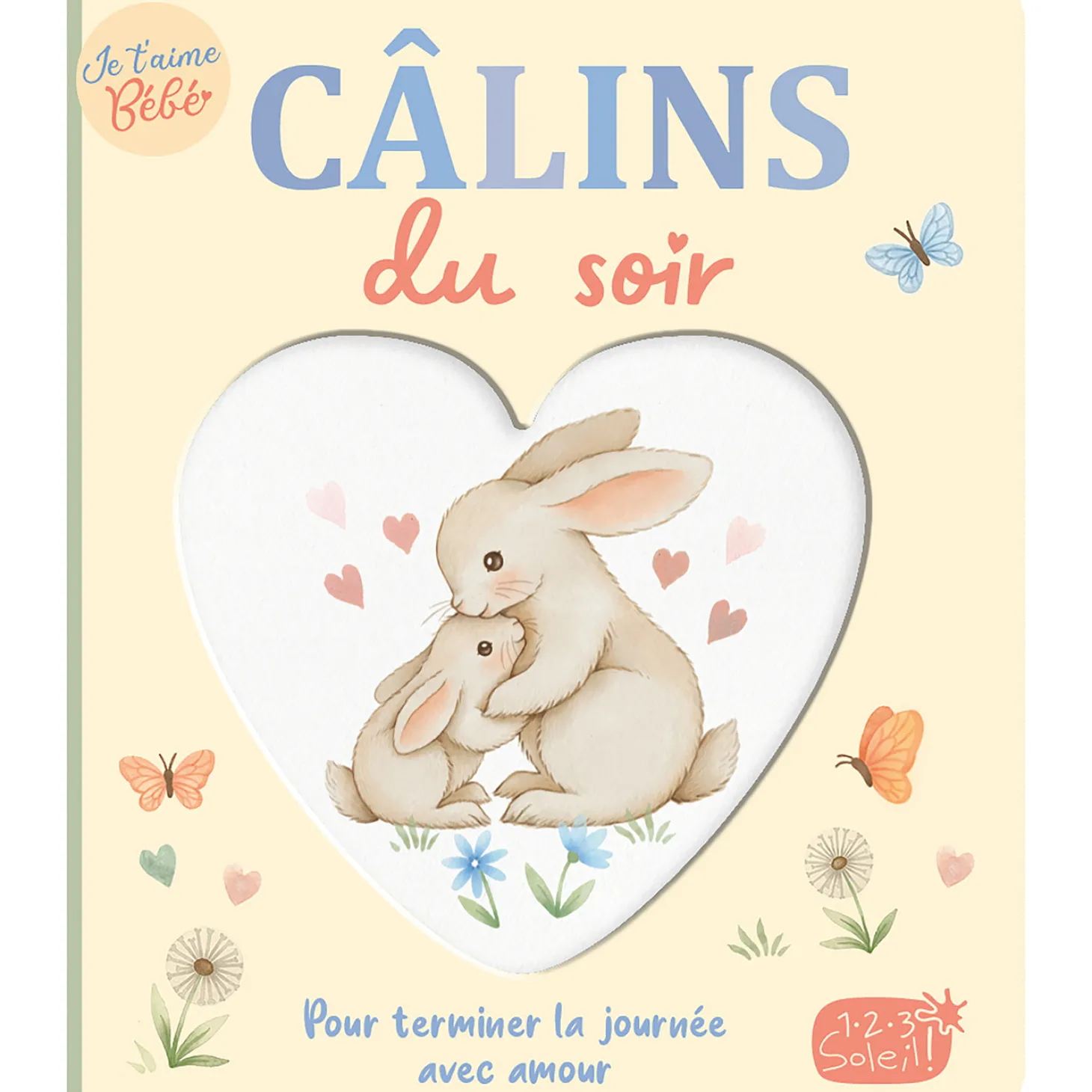 123 soleil Livre Câlins Du Soir Multicolore