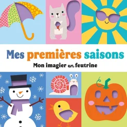 123 soleil                    Livre Imagier Feutrine Premières Saisons    Multicolore