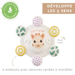 Sophie la girafe                    Anneau de dentition sonore    Multicolore