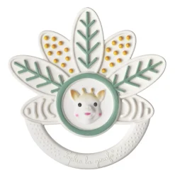 Sophie la girafe                    Anneau de dentition mille-feuilles    vert