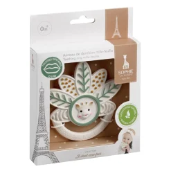 Sophie la girafe                    Anneau de dentition mille-feuilles    vert