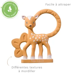 Sophie la girafe                    Anneau de dentition Fanfan le faon    Multicolore
