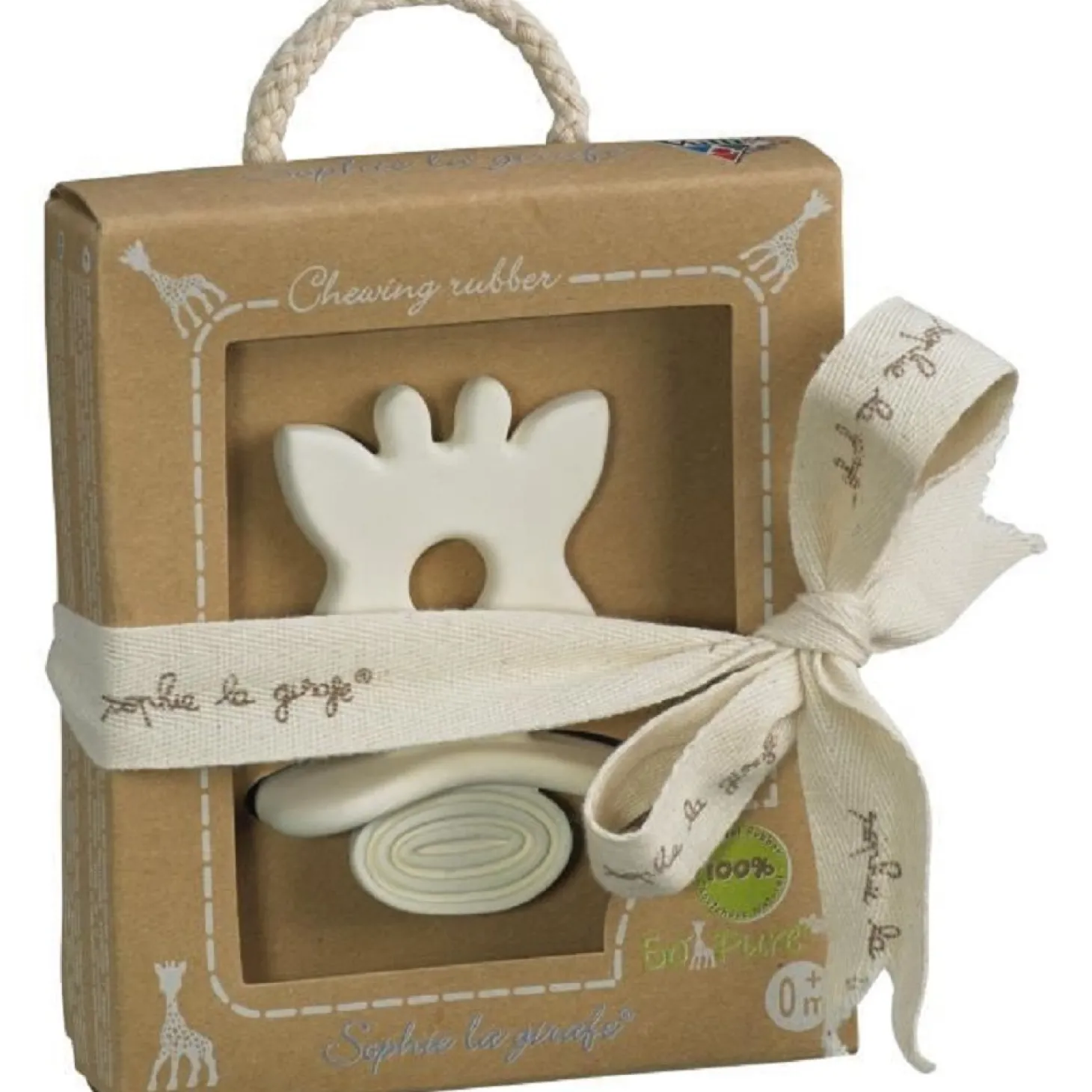 Sophie la girafe Chewing Rubber So'Pure Blanc