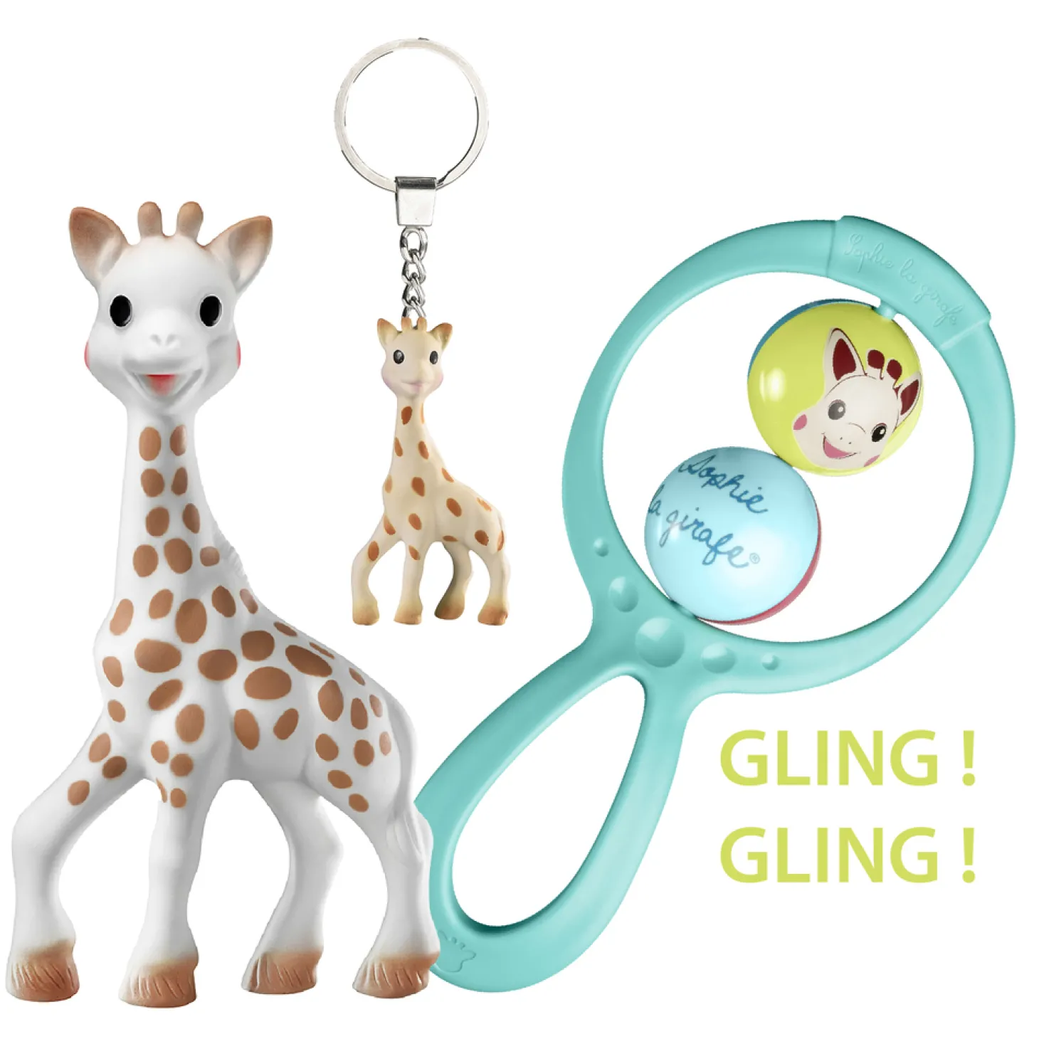 Sophie la girafe Coffret cadeau il était une fois… Sophie la girafe Multicolore Naissance