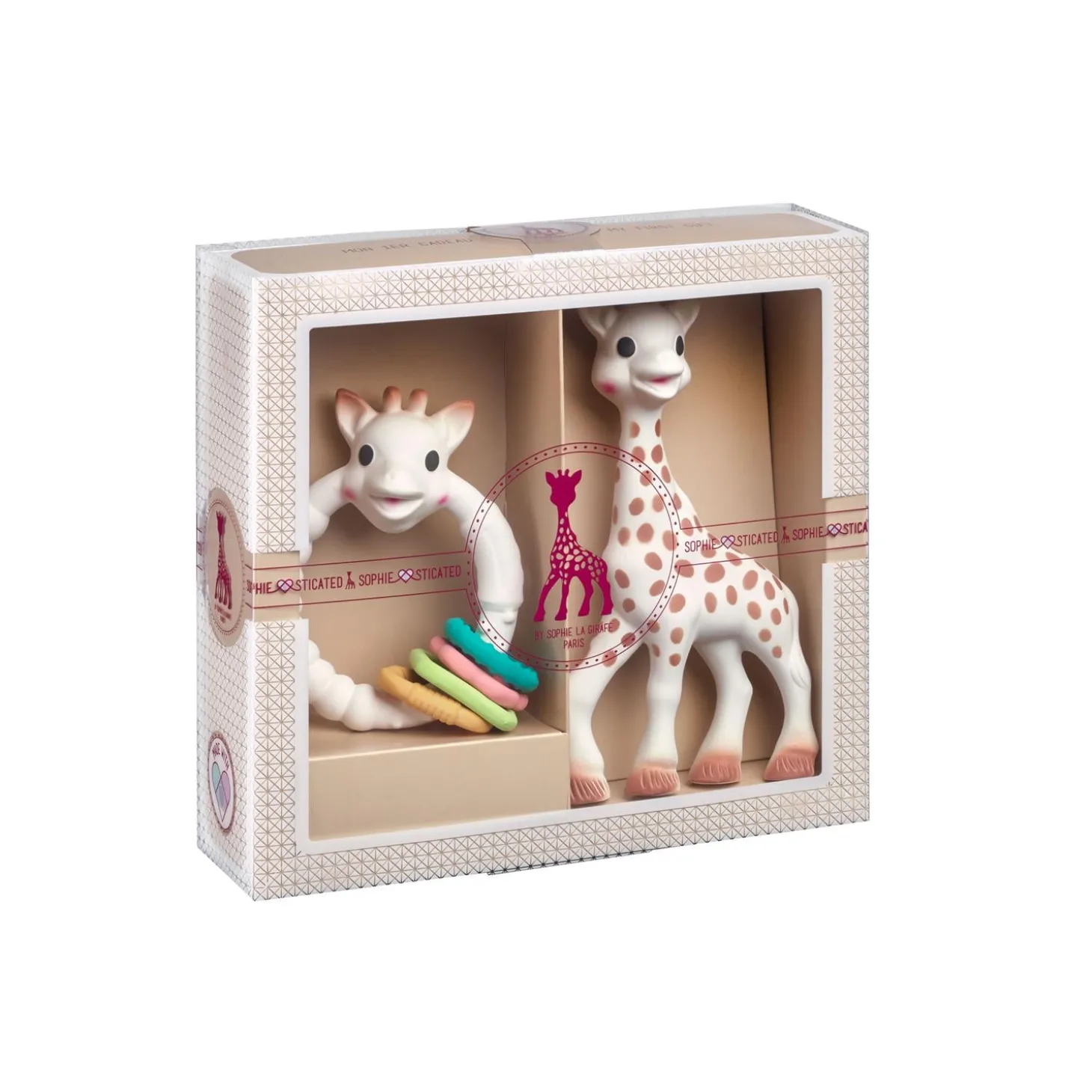 Sophie la girafe Coffret classique Multicolore