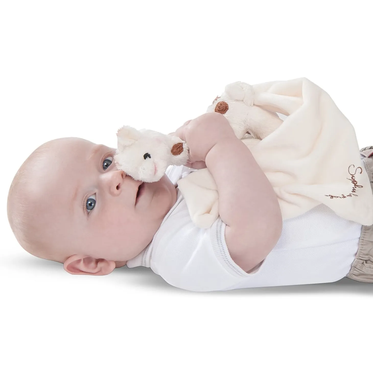Sophie la girafe Coffret naissance doudou Sophie chérie Beige