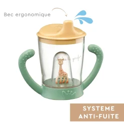 Sophie la girafe                    Coffret Sophie la girafe et tasse anti-fuite    Multicolore
