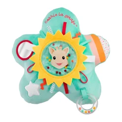 Sophie la girafe                    Coussin d'éveil soleil    Multicolore