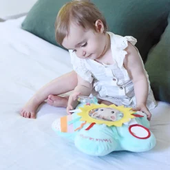 Sophie la girafe Coussin d'éveil soleil Multicolore