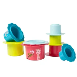 Sophie la girafe Fleurs gigognes Multicolore