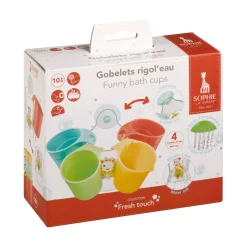Sophie la girafe Gobelets Rigol'eau Multicolore
