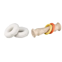 Sophie la girafe                    Hochet Totem Rubber & Wood So'pure