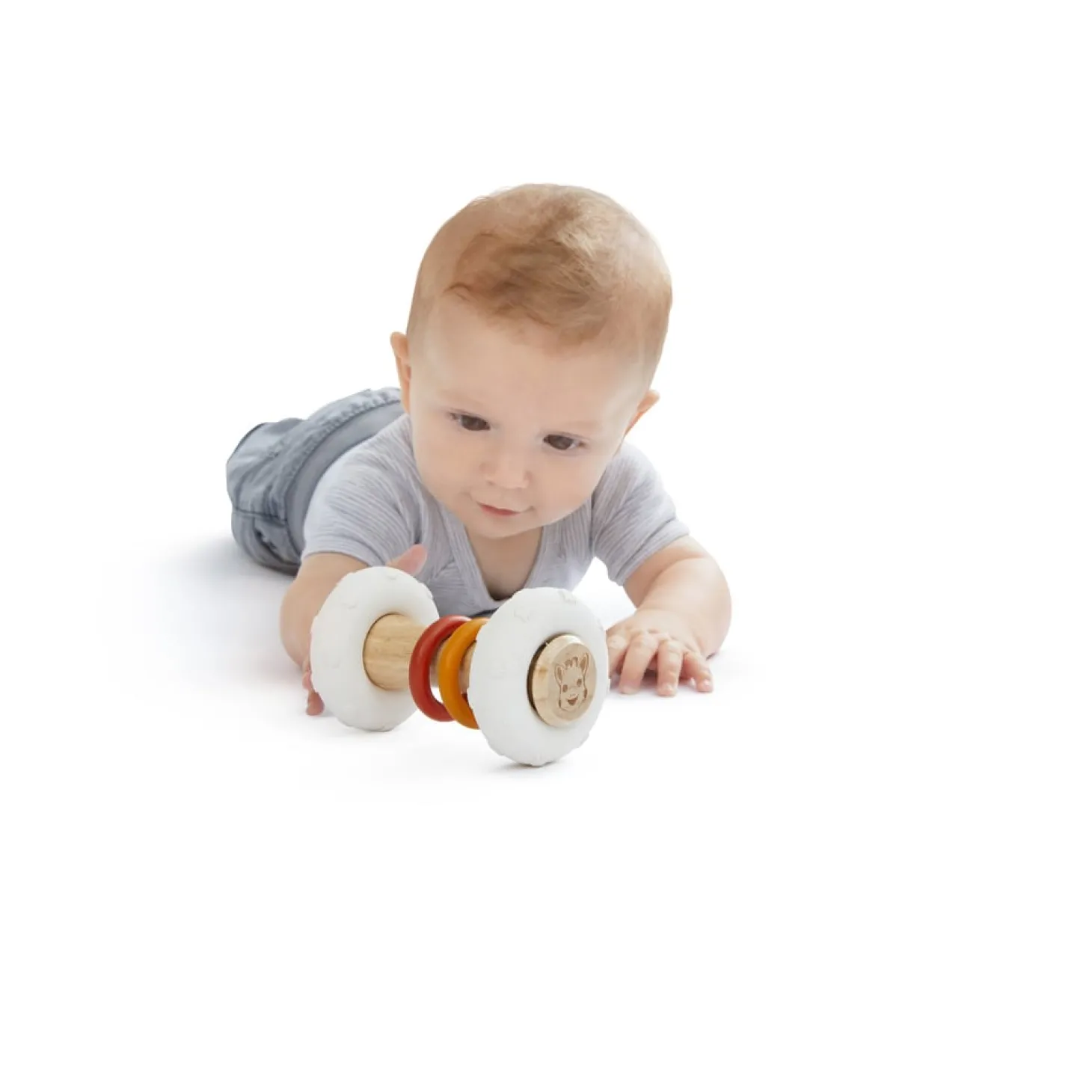 Sophie la girafe Hochet Totem Rubber & Wood So'pure